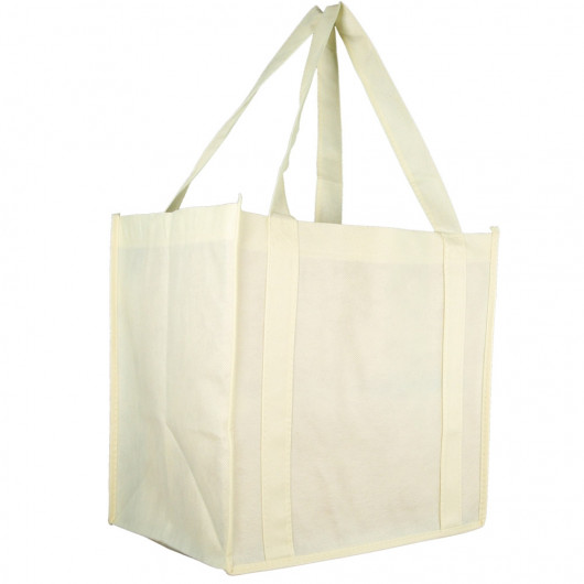 Beige Promotional Shopping Totes
